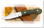 Model#30 $295 Green micarta (Also available at www.AGRussell.com)