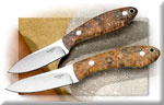 Models #25 and #11 $195.00/ea (Exclusively with box elder burl handle available at www.AGRussell.com